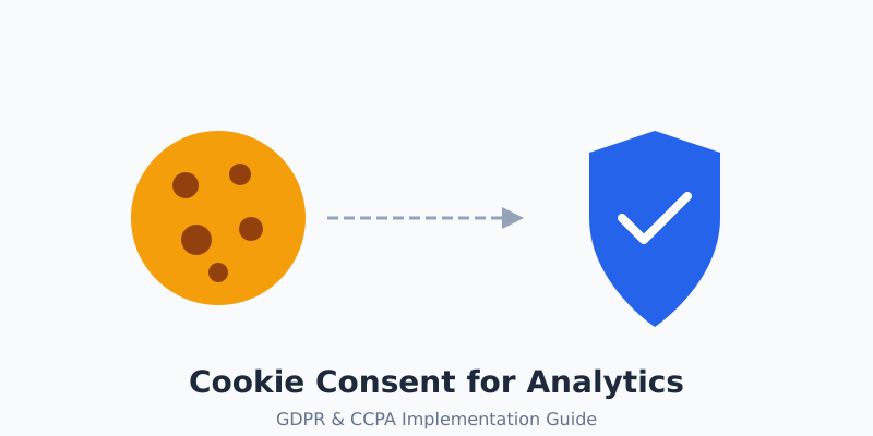 Cookie Consent for Analytics: GDPR & CCPA Implementation Guide (2026)